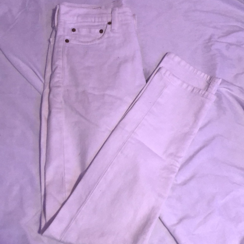Levi’s White Skinny Jeans